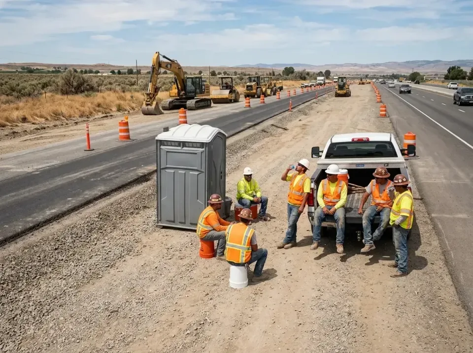 highway-road-construction-crew-007 — frequently asked questions, Porta Potty and Restroom Rentals in Bryans Road, MD